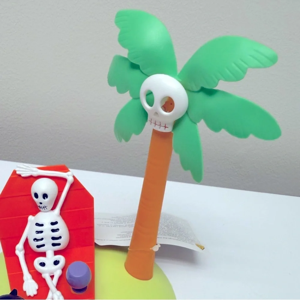 NWT Target Bullseye Playground LED Light Up Skeleton with Palm Tree 2025 Figural